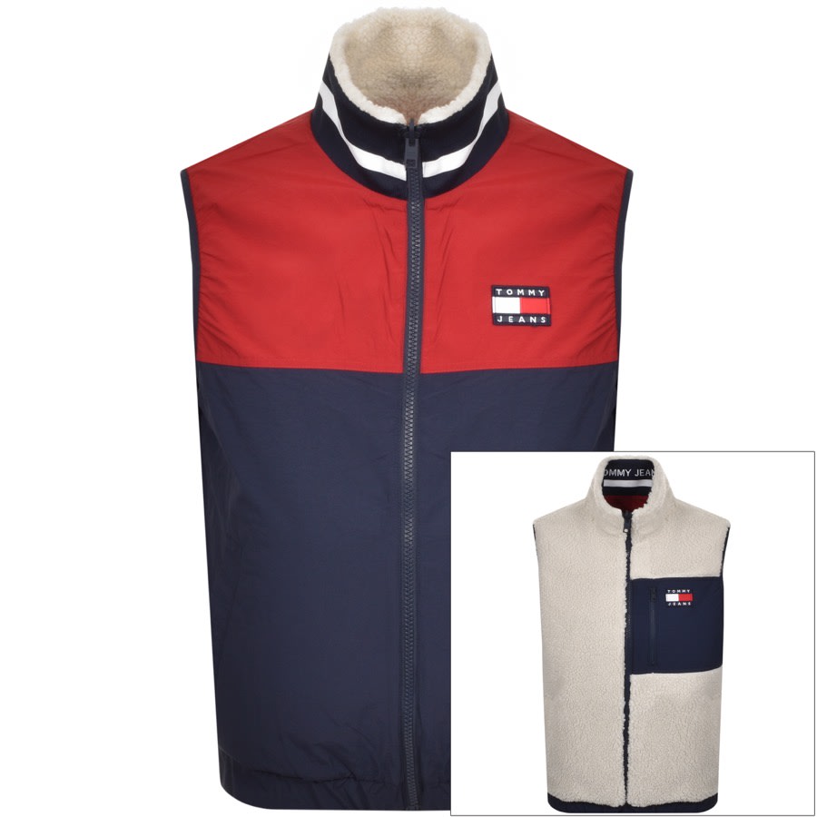 Alternative Image for ProductTommy Jeans Reversible Retro Gilet Beige1